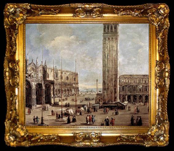 framed  Antonio Stom View of the Piazza San Marco from the Procuratie Vecchie, ta009-2